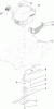Toro 20316 - 20" Recycler/Rear Bagging Lawn Mower, 2011 (311000001-311999999) Ersatzteile ENGINE AND BLADE ASSEMBLY
