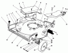 Toro 20320 - Lawnmower, 1992 (2000001-2999999) Ersatzteile HOUSING ASSEMBLY