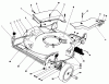 Toro 20321 - Lawnmower, 1992 (2000001-2999999) Ersatzteile HOUSING ASSEMBLY