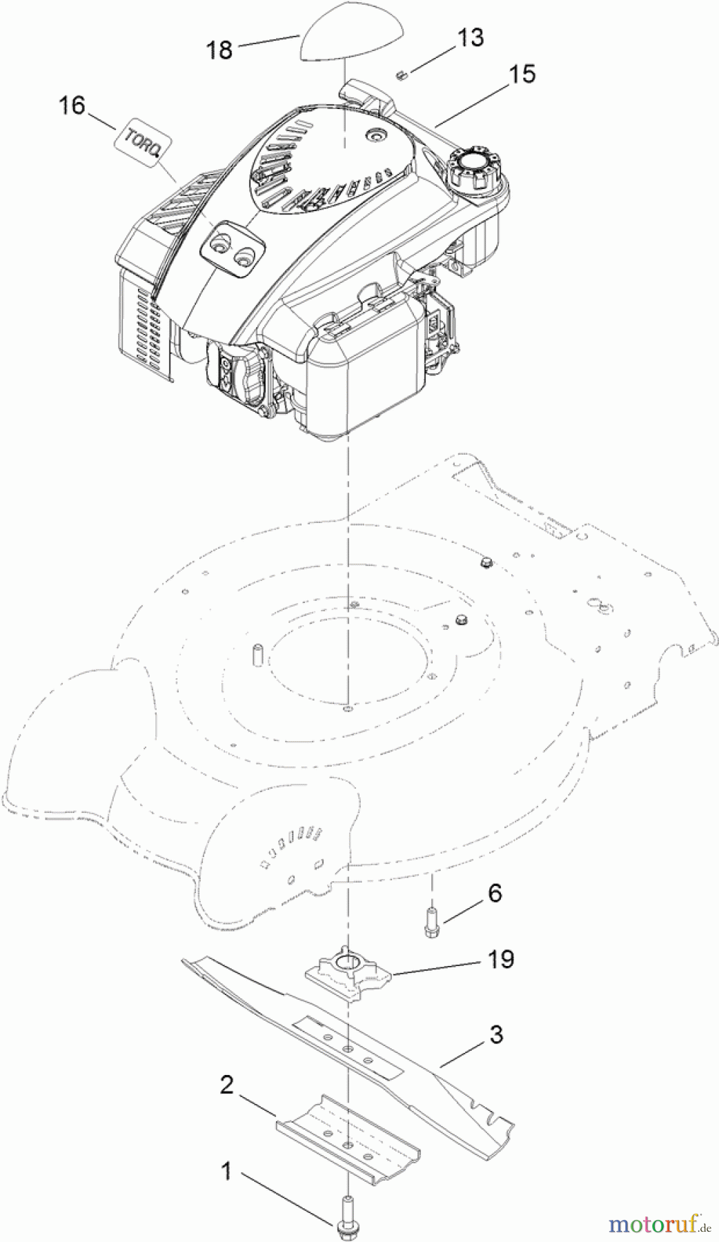  Toro Neu Mowers, Walk-Behind Seite 1 20323 - Toro 20