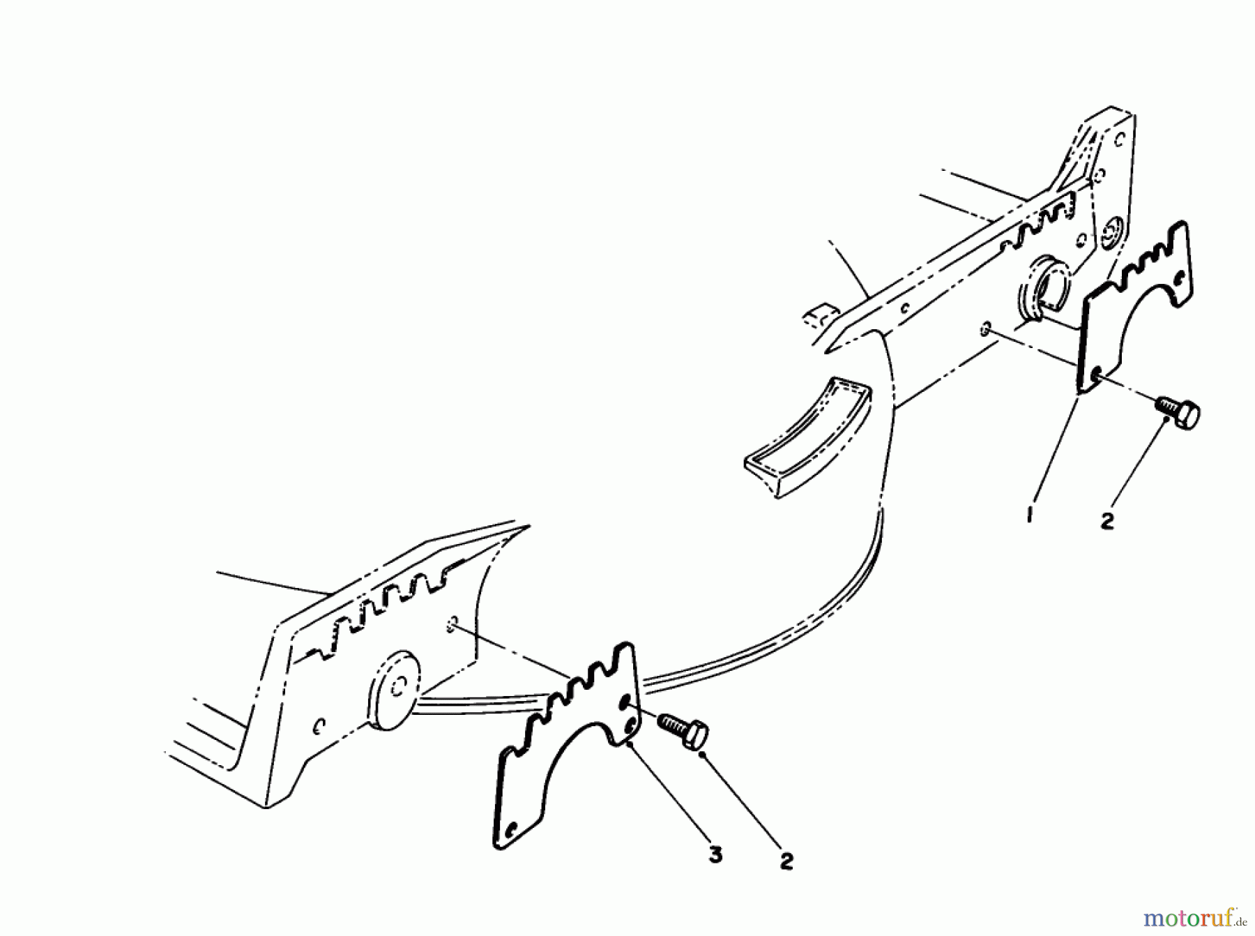  Toro Neu Mowers, Walk-Behind Seite 1 20324 - Toro Lawnmower, 1992 (2000001-2999999) WEAR PLATE MODEL NO. 49-4080 (OPTIONAL)