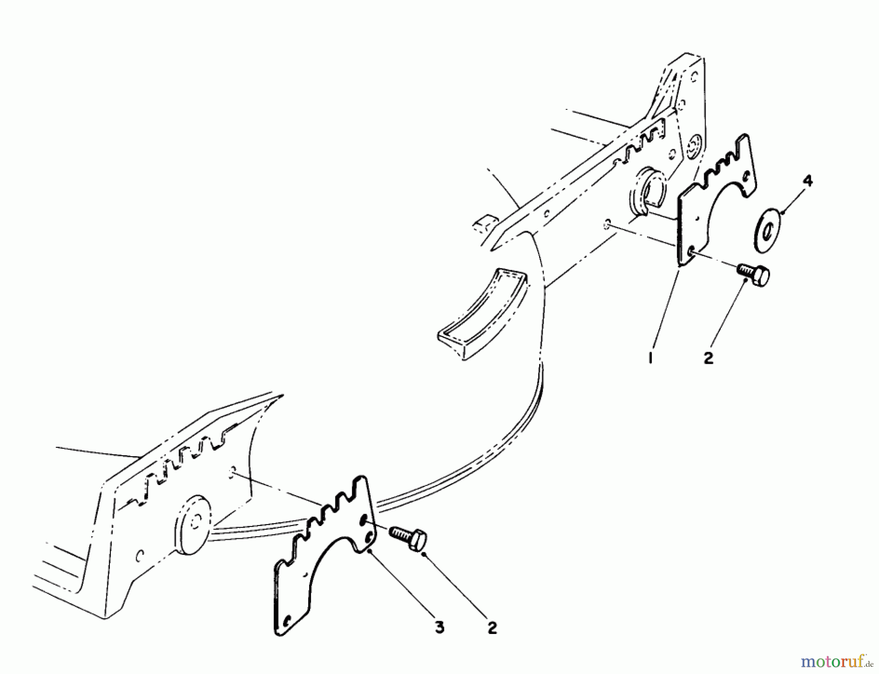 Toro Neu Mowers, Walk-Behind Seite 1 20329 - Toro Lawnmower, 1992 (2000001-2999999) WEAR PLATE MODEL NO. 49-4080 (OPTIONAL)
