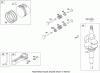 Toro 20331 - 22" Recycler Lawn Mower, 2009 (290000001-290999999) Ersatzteile CRANKSHAFT, PISTON, RING AND CONNECTING ROD ASSEMBLY BRIGGS AND STRATTON 124T02-0203-B1