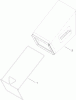 Toro 20332C - 22" Recycler Lawn Mower, 2011 (311000001-311999999) Ersatzteile REAR BAG ASSEMBLY