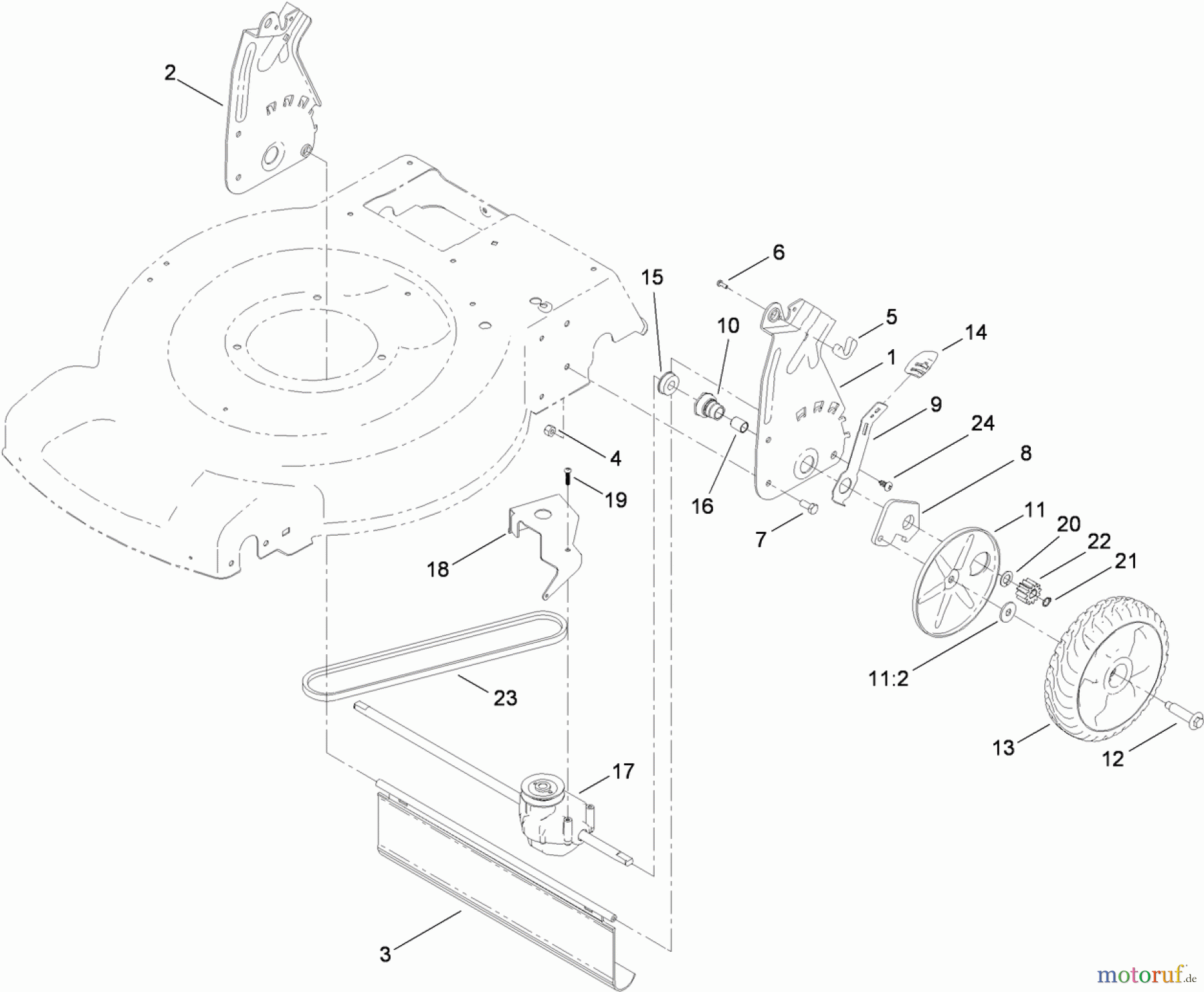  Toro Neu Mowers, Walk-Behind Seite 1 20333C - Toro 22