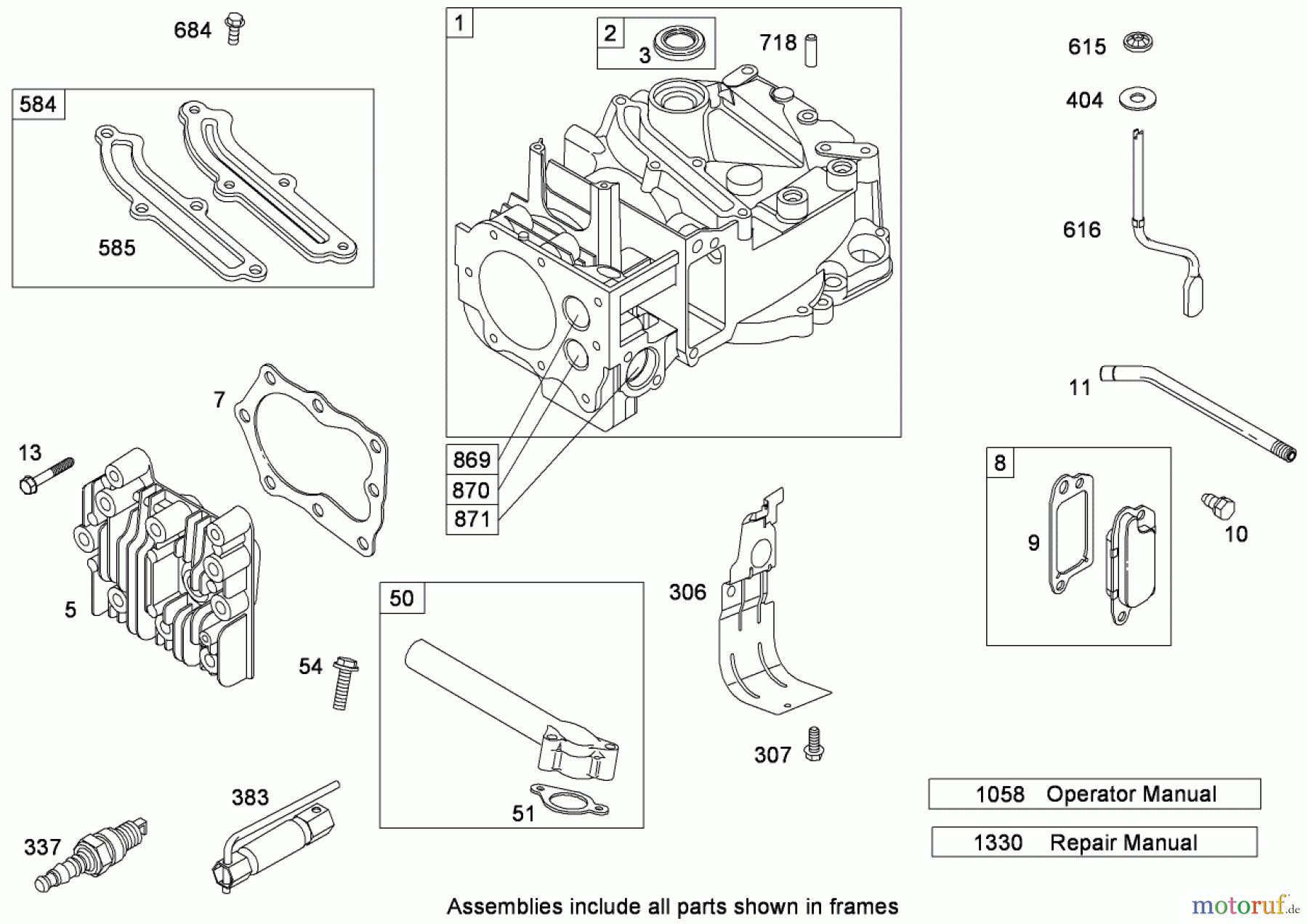  Toro Neu Mowers, Walk-Behind Seite 1 20334C - Toro 22