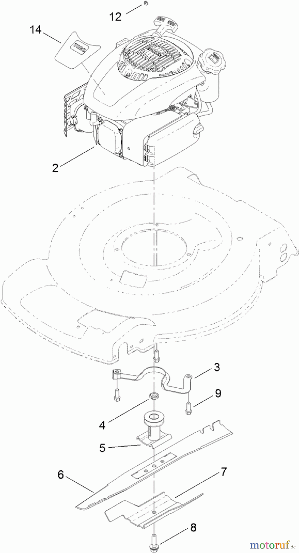 Toro Neu Mowers, Walk-Behind Seite 1 20371 - Toro 22