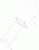 Toro 20381 - Super Recycler Lawn Mower, 2012 (SN 312000001-312999999) Ersatzteile BAG ASSEMBLY