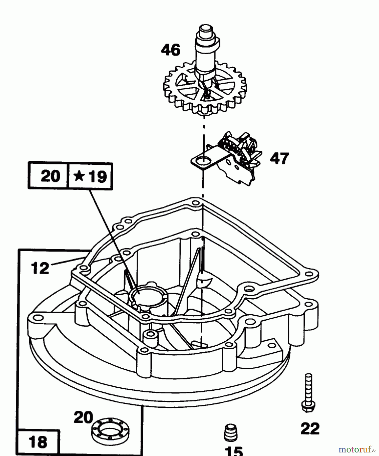 Toro Neu Mowers, Walk-Behind Seite 1 20432 - Toro Lawnmower, 1993 (39000001-39999999) ENGINE BRIGGS & STRATTON MODEL 95902-3154-01 #3