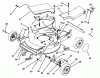 Toro 20432 - Lawnmower, 1993 (39000001-39999999) Ersatzteile HOUSING ASSEMBLY