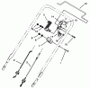 Toro 20432 - Lawnmower, 1993 (39000001-39999999) Ersatzteile TRACTION CONTROL ASSEMBLY