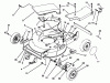 Toro 20434 - Recycler II, 1993 (3900001-3999999) Ersatzteile HOUSING ASSEMBLY