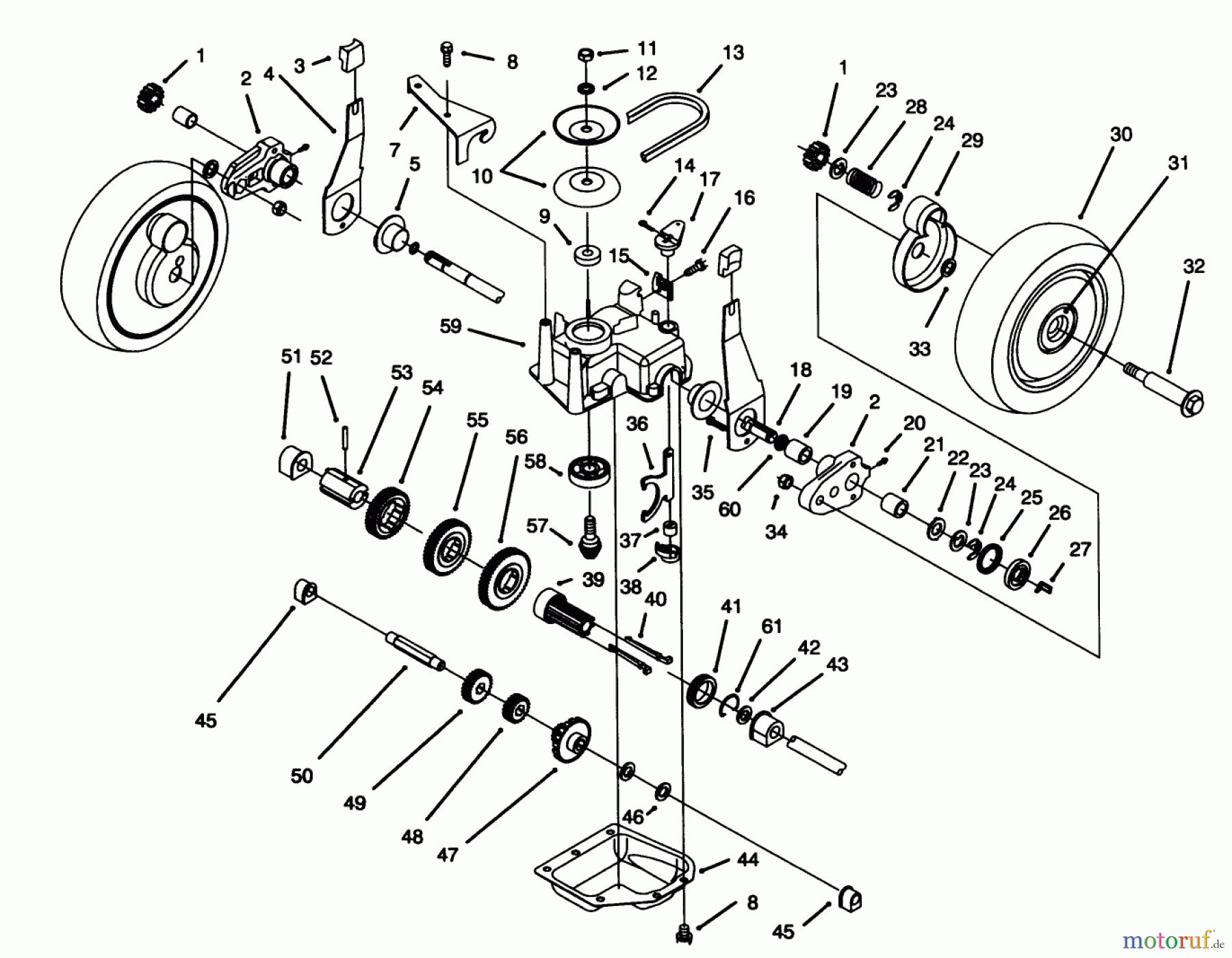  Toro Neu Mowers, Walk-Behind Seite 1 20437 - Toro 21