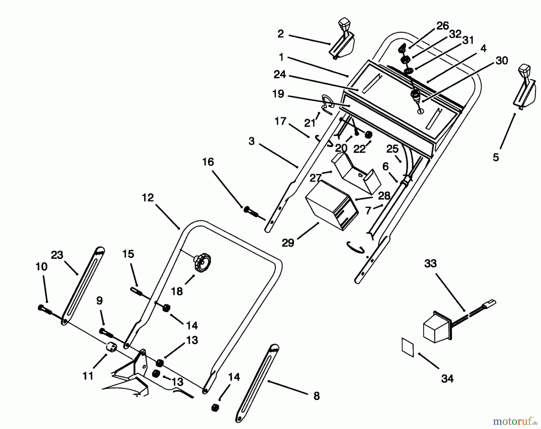  Toro Neu Mowers, Walk-Behind Seite 1 20437 - Toro 21