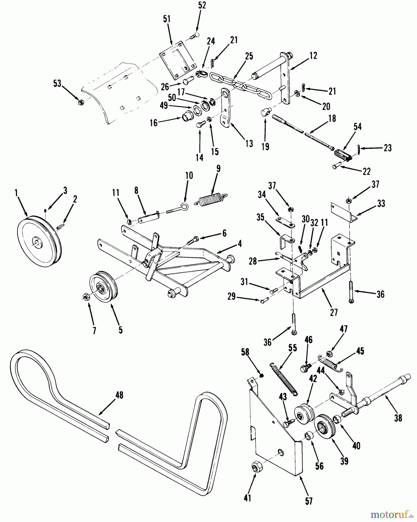 Toro Neu Accessories, Tiller/Cultivator 07-50TL01 - Toro 50