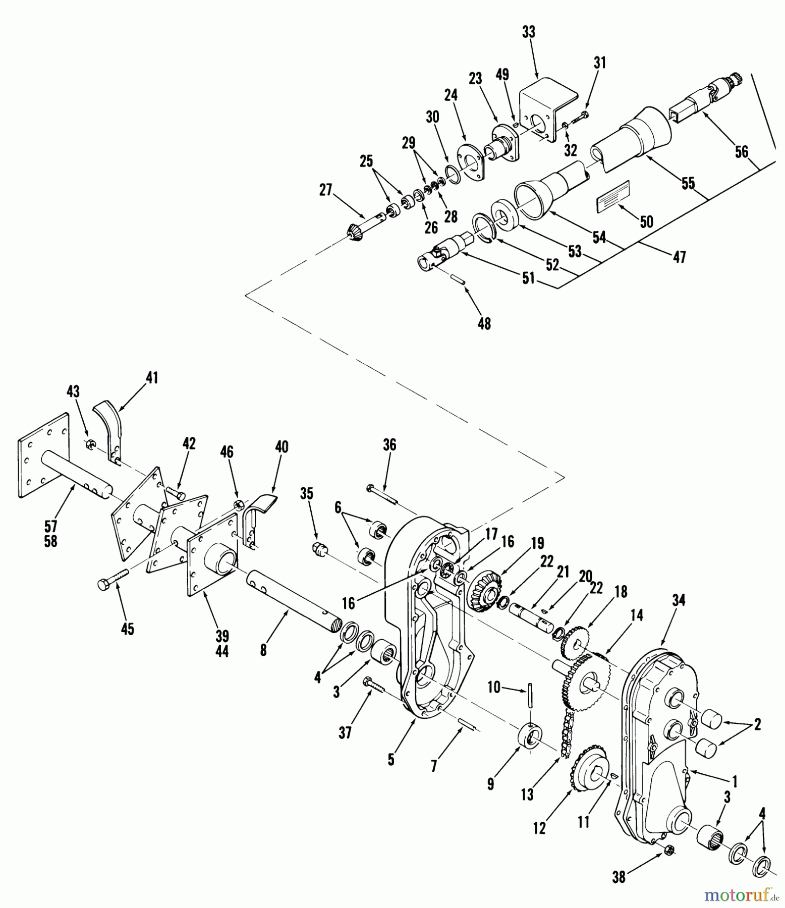 Toro Neu Accessories, Tiller/Cultivator 07-50TL01 - Toro 50