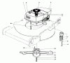 Toro 20440 - Lawnmower, 1974 (4000001-4999999) Ersatzteile ENGINE ASSEMBLY MODEL NO. 20440