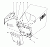 Toro 20440 - Lawnmower, 1975 (5000001-5999999) Ersatzteile GRASS BAG ASSEMBLY