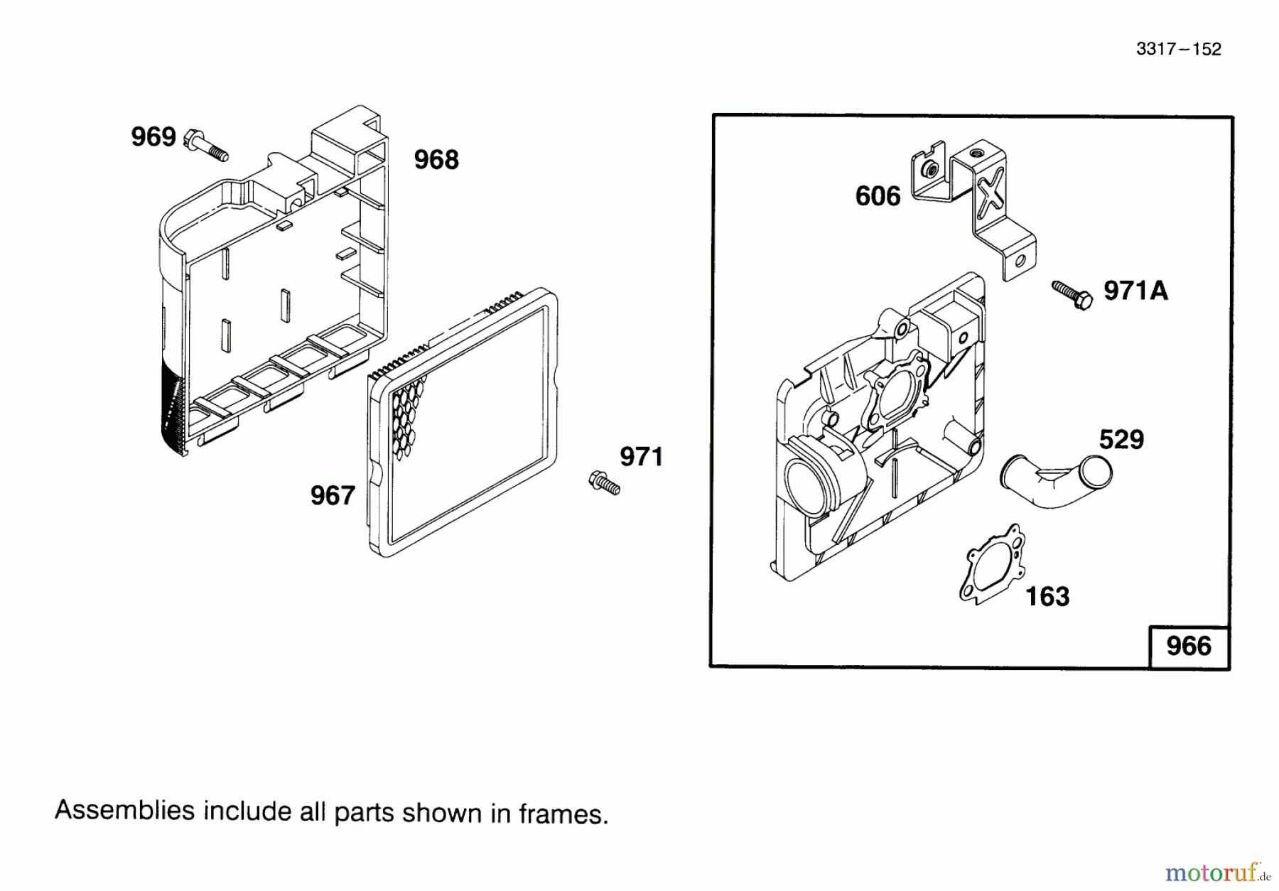  Toro Neu Mowers, Walk-Behind Seite 1 20441 - Toro Lawnmower, 1995 (5900001-5999999) ENGINE BRIGGS & STRATTON MODEL 127802-0640-01 #5