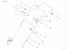 Toro 20441 - Lawnmower, 1995 (5900001-5999999) Ersatzteile HANDLE ASSEMBLY