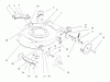Toro 20453 - Lawnmower, 1996 (6900001-6999999) Ersatzteile HOUSING ASSEMBLY