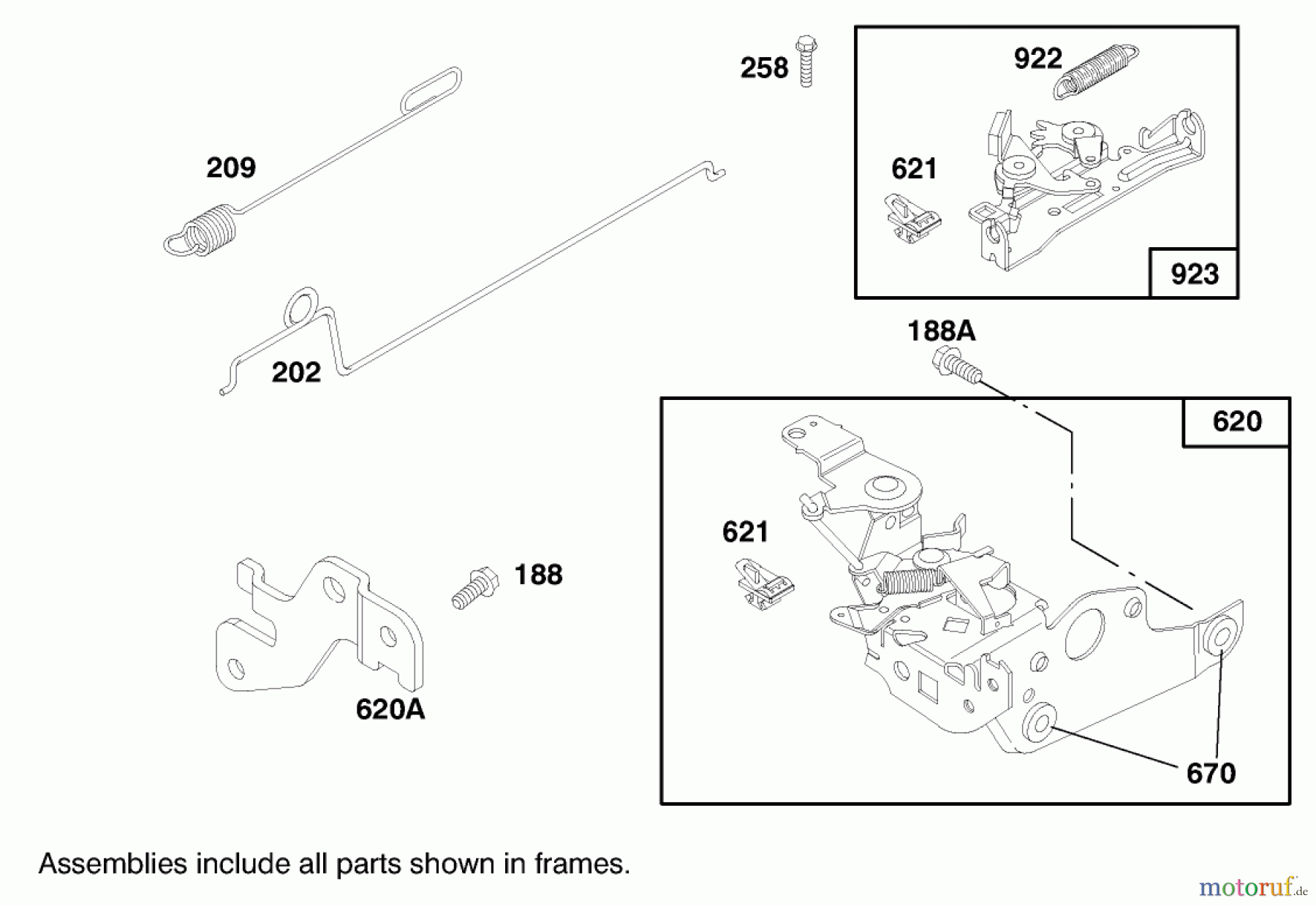  Toro Neu Mowers, Walk-Behind Seite 1 20445 - Toro Lawnmower, 1997 (7900001-7999999) ENGINE BRIGGS & STRATTON MODEL 12F802-1750-A1 #5