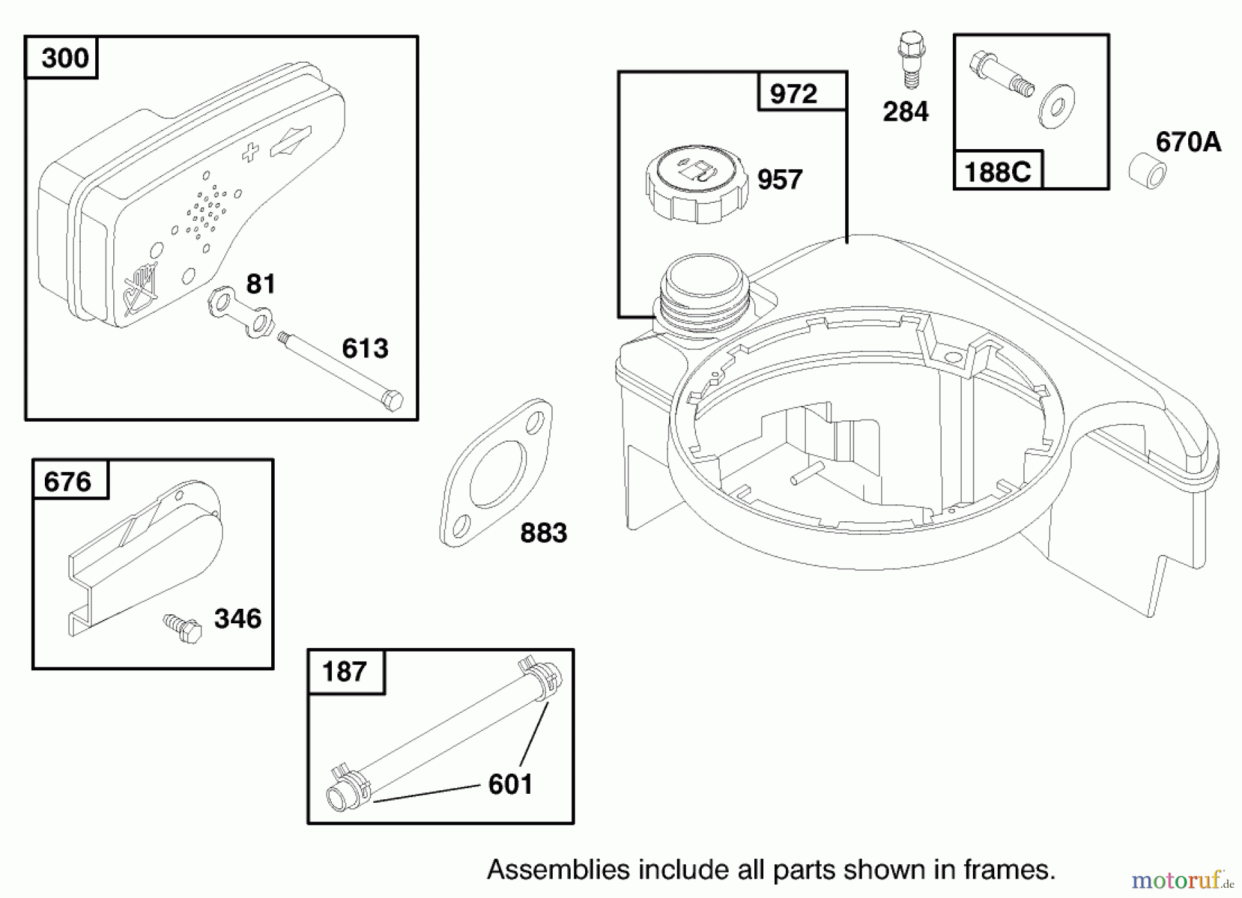 Toro Neu Mowers, Walk-Behind Seite 1 20445 - Toro Lawnmower, 1997 (7900001-7999999) ENGINE BRIGGS & STRATTON MODEL 12F802-1750-A1 #6