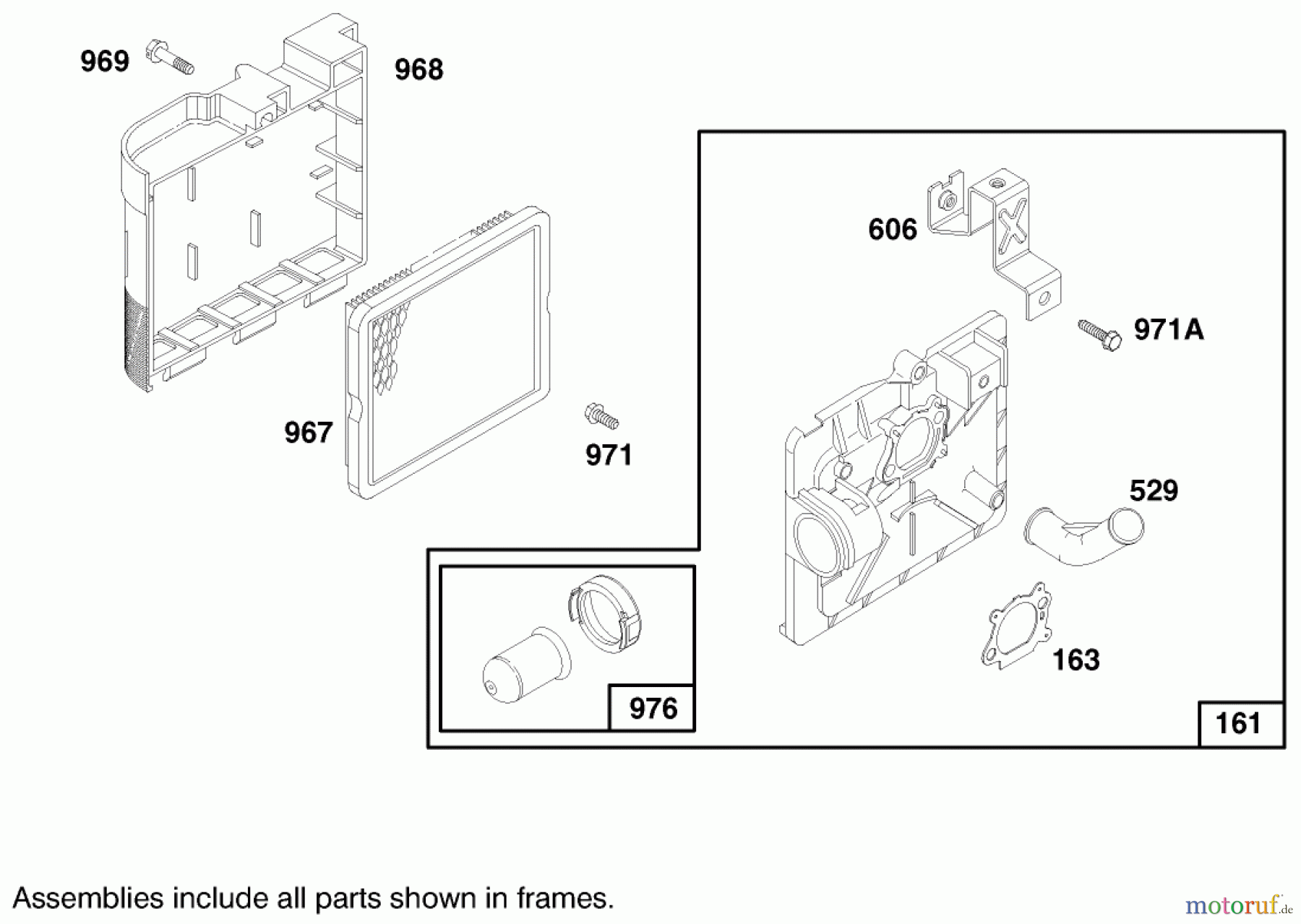  Toro Neu Mowers, Walk-Behind Seite 1 20449 - Toro Lawnmower, 1997 (7900001-7999999) ENGINE BRIGGS & STRATTON MODEL 12F802-0650-01 #5