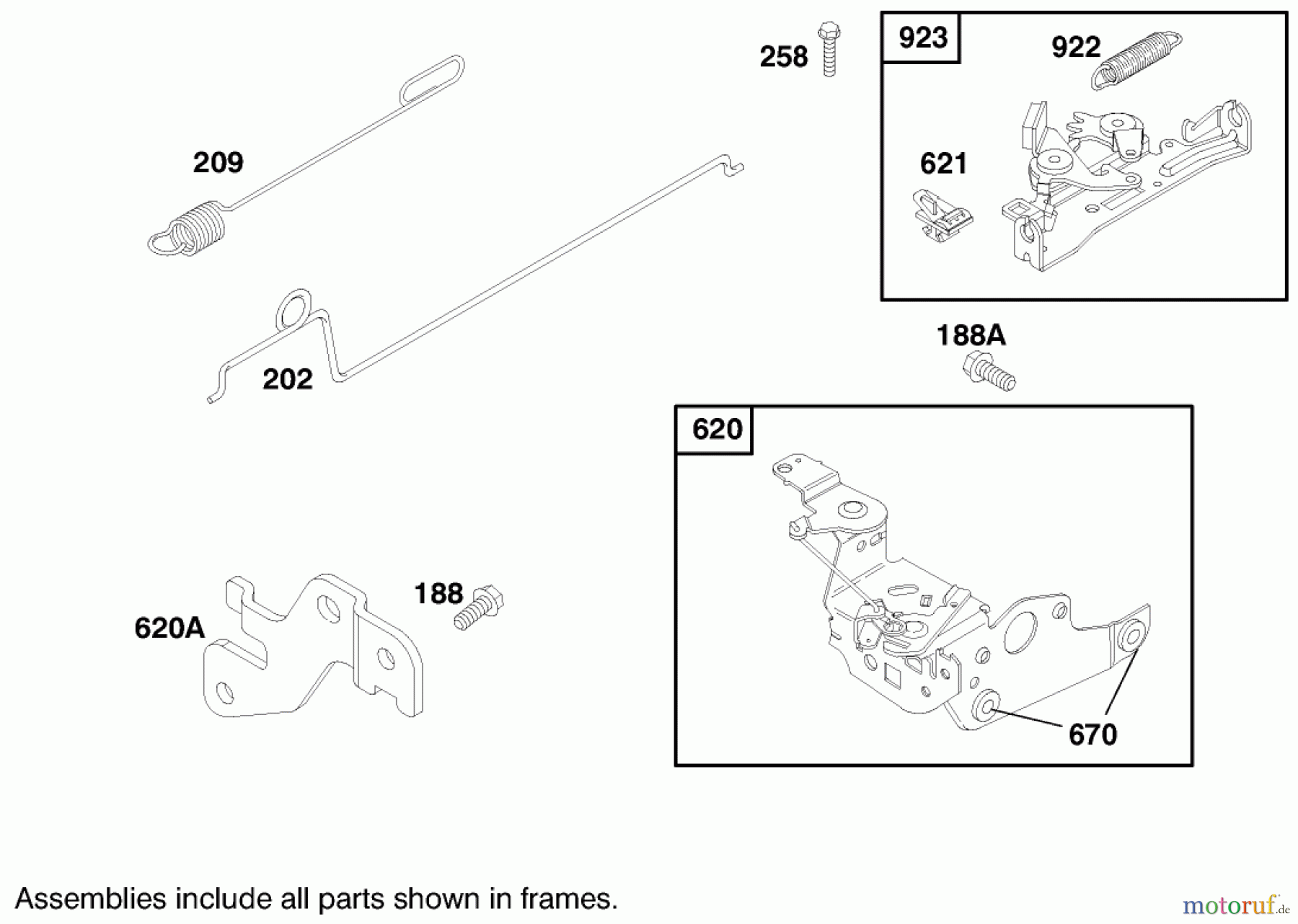  Toro Neu Mowers, Walk-Behind Seite 1 20450 (R-21P) - Toro Recycler Mower, R-21P, 1998 (8900001-8999999) ENGINE BRIGGS & STRATTON MODEL 12F802-1750-E1 #5