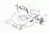 Toro 20451 - Lawnmower, 1976 (6000001-6999999) Ersatzteile HOUSING ASSEMBLY