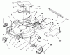 Toro 20462 - Super Recycler Lawnmower, 1996 (6900001-6999999) Ersatzteile HOUSING ASSEMBLY