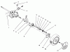 Toro 20462 - Super Recycler Lawnmower, 1996 (6900001-6999999) Ersatzteile REAR AXLE ASSEMBLY