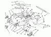 Toro 20465 - Super Recycler Lawnmower, 1995 (5900001-5999999) Ersatzteile HOUSING ASSEMBLY