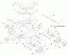 Toro 20469 - Super Recycler Lawnmower, 1997 (7900001-7999999) Ersatzteile HOUSING ASSEMBLY