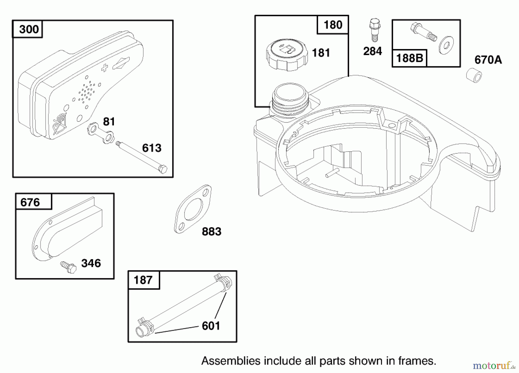 Toro Neu Mowers, Walk-Behind Seite 1 20470 - Toro Super Recycler Lawnmower, 1997 (7900001-7999999) ENGINE BRIGGS & STRATTON MODEL 12H802-0658-01 #7
