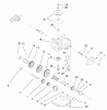 Toro 20470 - Super Recycler Lawnmower, 1997 (7900001-7999999) Ersatzteile GEAR CASE ASSEMBLY