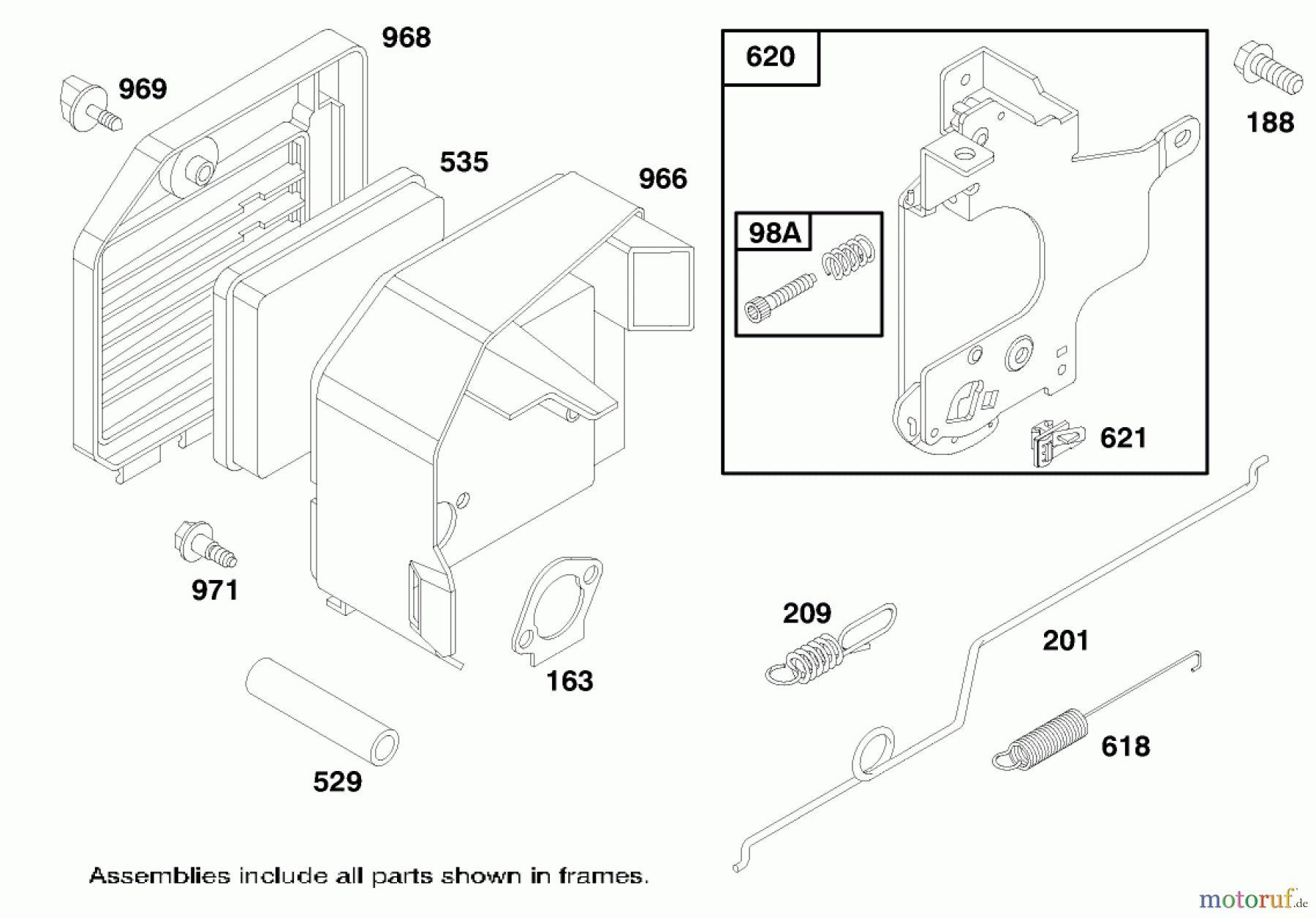 Toro Neu Mowers, Walk-Behind Seite 1 20474 - Toro Super Recycler Lawnmower, 1996 (6900001-6999999) ENGINE GTS 150 #4