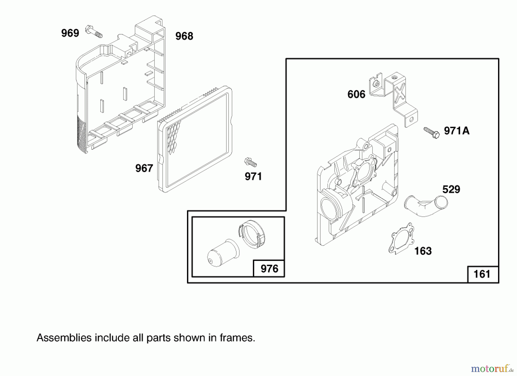  Toro Neu Mowers, Walk-Behind Seite 1 20479 - Toro Super Recycler Lawnmower, 1997 (7900001-7999999) ENGINE BRIGGS & STRATTON MODEL 12H802-0658-01 #5