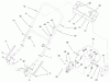 Toro 20483 - Lawnmower, 1997 (790000001-799999999) Ersatzteile HANDLE ASSEMBLY (MODEL NO. 20482 ONLY)