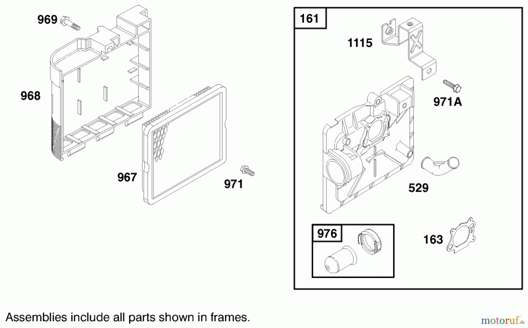  Toro Neu Mowers, Walk-Behind Seite 1 20493 (SR-21P) - Toro Super Recycler Mower, SR-21P, 1998 (8900001-8999999) ENGINE BRIGGS & STRATTON MODEL 12H802-1758-E1 #4