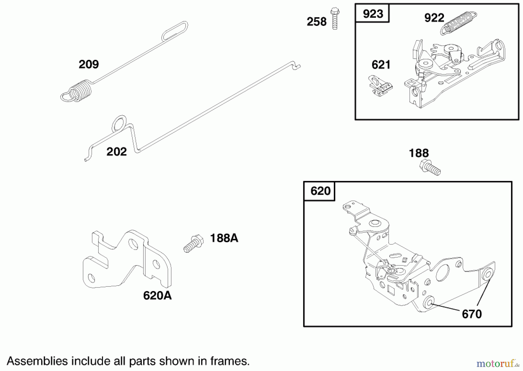  Toro Neu Mowers, Walk-Behind Seite 1 20493 (SR-21P) - Toro Super Recycler Mower, SR-21P, 1998 (8900001-8999999) ENGINE BRIGGS & STRATTON MODEL 12H802-1758-E1 #5