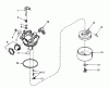 Toro 20511 - Lawnmower, 1989 (9000001-9999999) Ersatzteile CARBURETOR NO. 632098