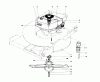 Toro 20517 - Lawnmower, 1977 (7000001-7999999) Ersatzteile ENGINE ASSEMBLY (MODEL NO. 20517)