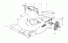 Toro 20517 - Lawnmower, 1977 (7000001-7999999) Ersatzteile HOUSING ASSEMBLY