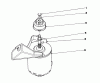 Toro 20517 - Lawnmower, 1977 (7000001-7999999) Ersatzteile STARTER MOTOR (MODEL NO. 20644 AND 20657)
