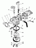 Toro 20522C - Lawnmower, 1987 (7000001-7999999) Ersatzteile CARBURETOR ASSEMBLY (ENGINE MODEL NO. VMG6)
