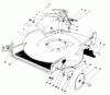 Toro 20526C - Lawnmower, 1987 (7000001-7999999) Ersatzteile HOUSING ASSEMBLY