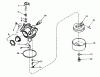 Toro 20531 - Lawnmower, 1988 (8000001-8999999) Ersatzteile CARBURETOR NO. 632099