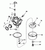Toro 20532 - Lawnmower, 1989 (9000001-9999999) Ersatzteile CARBURETOR NO. 632099