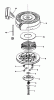 Toro 20532 - Lawnmower, 1989 (9000001-9999999) Ersatzteile REWIND STARTER NO. 590635